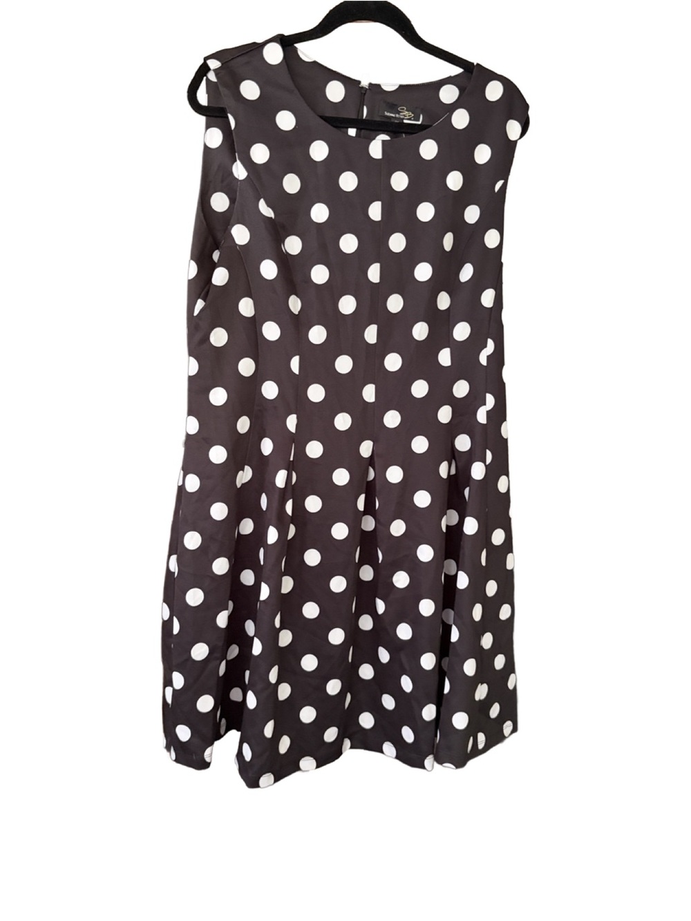 Susan Betro dress  Black & White Polka Dot Classic A-Line